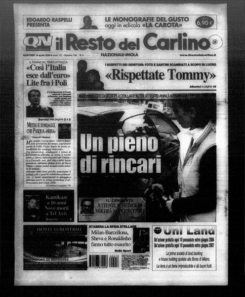 Il Resto del Carlino : giornale dell'Emilia